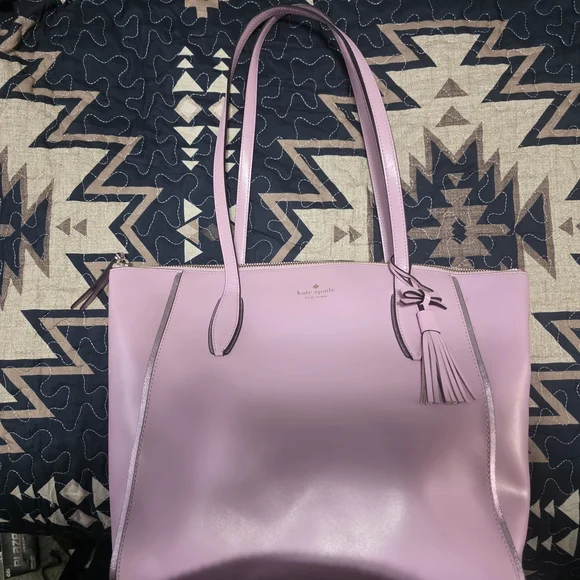 Kate Spade Pink Tote Bag - Picture 1 of 8